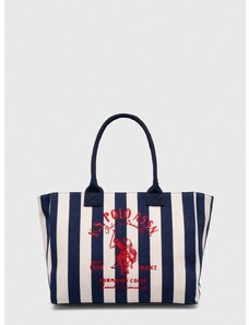 Τσάντα U.S. Polo Assn. χρώμα: ναυτικό μπλε