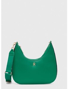 Τσάντα Tommy Hilfiger χρώμα: πράσινο