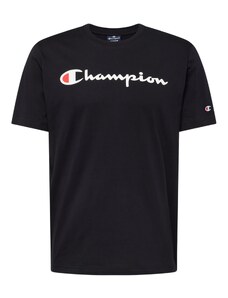 Champion Authentic Athletic Apparel Μπλουζάκι αστακί / μαύρο / λευκό
