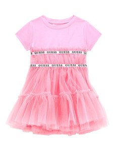 GUESS K Παιδικο Φορεμα Mixed Fabric Dress K4RK10K6YW0 a60u think pink