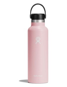 Θερμικό μπουκάλι Hydro Flask 21 Oz Standard Flex Cap Trillium χρώμα: ροζ, S21SX678