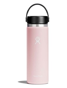 Θερμικό μπουκάλι Hydro Flask 20 Oz Wide Flex Cap Trillium χρώμα: ροζ, W20BTS678