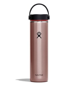 Θερμικό μπουκάλι Hydro Flask 24 Oz Lightweight Wide Flex Cap B Quartz χρώμα: ροζ, LW24LWB088