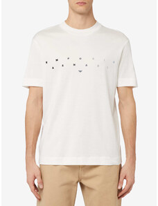 Emporio Armani T-shirt κανονική γραμμή λευκό