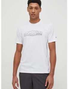 Αθλητικό μπλουζάκι Columbia Legend Trail Legend Trail χρώμα: άσπρο 2036533