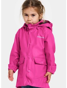 Αδιάβροχο παιδικό μπουφάν Didriksons JOJO KIDS JKT χρώμα: ροζ