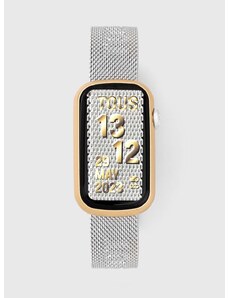 Εξυπνο ρολόι Tous 3000132600 γυναικείο, χρώμα: ασημί