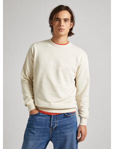 Pepe Jeans ανδρική φούτερ μπλούζα εκρού PM582574-804