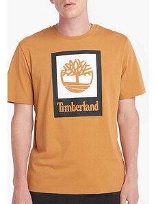 Ανδρικές Μπλούζες A5QS2 Κίτρινο Βαμβάκι Timberland