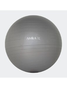 AMILA Μπάλα γυμναστικής AMILA GYMBALL 75cm Γκρι