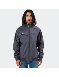 Emerson Soft Shell Ribbed Jacket with Hood WATERPROOF BD GMD/BLACK