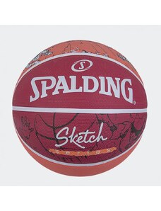 Spalding Sketch Dribble Sz7 Rubber Basketball