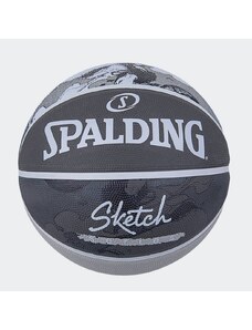 Spalding Sketch Jump Sz7 Rubber Basketball
