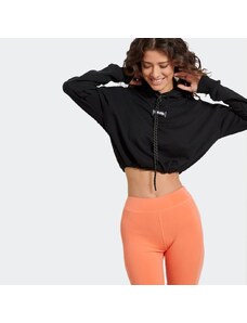 BODYTALK CROPPED HOODED SWEATER