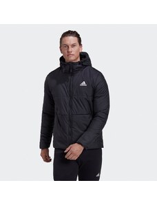 Adidas Performance Adidas BSC 3-Stripes Hooded Insulated Jacket