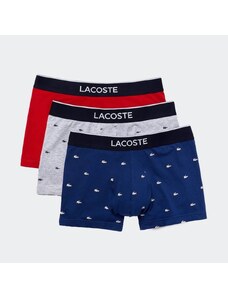 LACOSTE Pack Of 3 Casual Signature Trunk