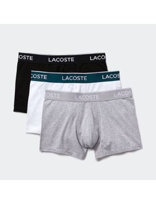 LACOSTE Pack Of 3 Casual Black Trunks