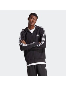 Adidas Performance ADIDAS ESSENTIALS FRENCH TERRY 3-STRIPES FULL-ZIP HOODIE