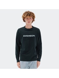 Emerson Men's Logo L/S T-Shirt FOREST GREEN