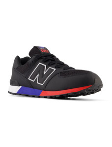 New Balance 574 Black Kids Παιδικά Sneakers Μαύρα (GC574MSB)