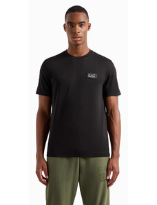 EA7 Emporio Armani T-shirt slim fit μαύρο