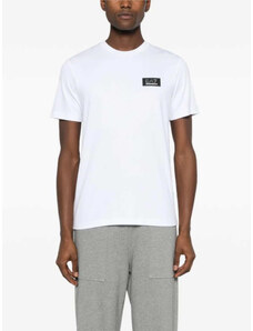 EA7 Emporio Armani T-shirt slim fit λευκό