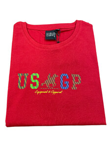 U.S. Grand Polo T-shirt Κόκκινο
