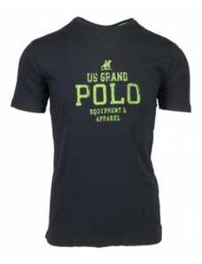 U.S. Grand Polo T-shirt Logo Navy Blue