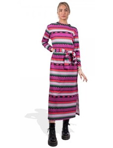 Peace and Chaos MAZE DRESS (S24909 TYPOS)