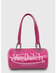 Τσάντα Von Dutch χρώμα: ροζ