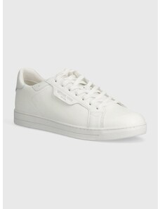 Δερμάτινα αθλητικά παπούτσια Michael Kors Keating Lace Up χρώμα: άσπρο, 42S4KEFS1L