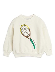 Παιδική βαμβακερή μπλούζα Mini Rodini Tennis χρώμα: άσπρο 0
