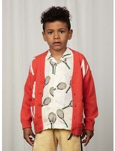 Παιδικό πουκάμισο Mini Rodini Tennis χρώμα: μπεζ 0