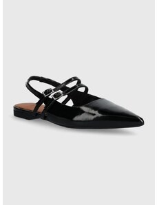 Δερμάτινες μπαλαρίνες Vagabond Shoemakers HERMINE χρώμα: μαύρο