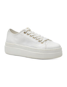 Tamaris White Γυναικεία Ανατομικά Sneakers Λευκά (1-23723-42 100)