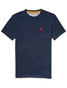 TIMBERLAND T-Shirt Dunstan River Chest Pocket Short Sleeve TB0A2CQY4331 410 navy