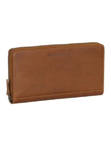 THE CHESTERFIELD BRAND COGNAC LEATHER LARGE WALLET C08.017631 - ΤΑΜΠΑ