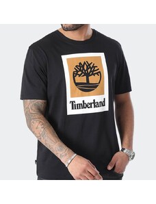 TIMBERLAND STACK LOGO COLORED SHORT SLEEVE TEE