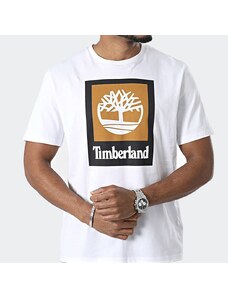 TIMBERLAND STACK LOGO COLORED SHORT SLEEVE TEE