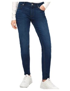 S.OLIVER Γυναικείο ελαστικό πετροπλυμένο παντελόνι τζιν 2149598-57Z2, Χρώμα Μπλε Σκούρο, Μέγεθος 34