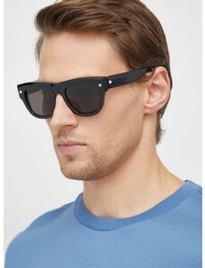 Γυαλιά ηλίου Alexander McQueen χρώμα: μαύρο