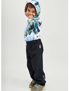 Παιδικό παντελόνι βροχής Reima Kaura χρώμα: μαύρο