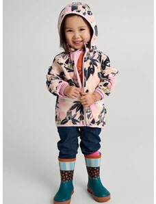 Παιδικό μπουφάν Reima Moomin Vindskydd χρώμα: ροζ
