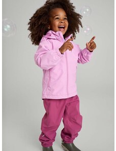 Αδιάβροχο παιδικό μπουφάν Reima Kallahti χρώμα: ροζ