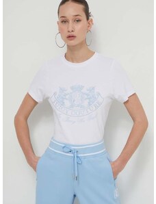 Μπλουζάκι Juicy Couture χρώμα: άσπρο