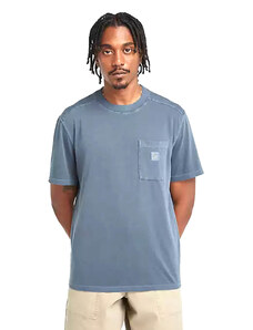 Ανδρική Κοντομάνικη Μπλούζα Timberland - Merrymack River Garment Dye Chest Pocket TB0A5VDH4331 410