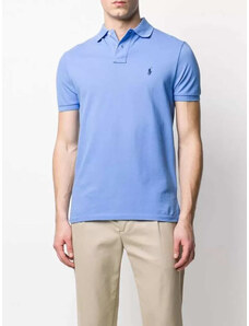 Polo Ralph Lauren Polo μπλούζα slim fit γαλάζιο