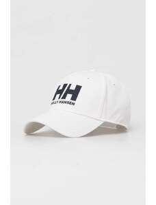 Βαμβακερό καπέλο του μπέιζμπολ Helly Hansen Czapka Helly Hansen HH Ball Cap 67434 001 χρώμα: μπεζ 67434
