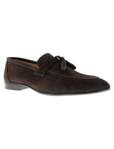 PHILIPPE LANG 3514 ΑΝΔΡΙΚΑ ΜΟΚΑΣΙΝΙΑ ΣΕ ΧΡΩΜΑ ΚΑΦΕ BROWN 3514 BROWN SUEDE
