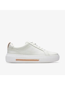 Clarks SNEAKERS HOLLYHOCK WALK 26176308 OFF WHITE LEATHER